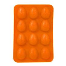Orion silikonová forma na čokoládu oranžová Vajíčka