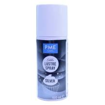 PME Perleťová barva ve spreji Silver (stříbrná) 100 ml Bez E171