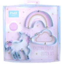 PME cutters Unicorn (3 pcs)