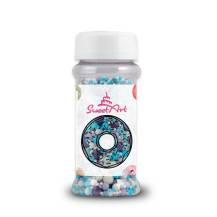 SweetArt cukrové zdobení Elsa sprinkle mix (80 g)