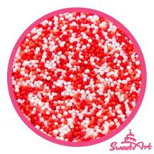 SweetArt sugar popsicle red and white (1 kg)