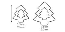 Tescoma Oboustranná vykrajovátka stromečky DELÍCIA (4 velikostí)